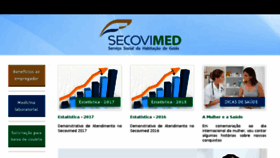What Secovimedgo.com.br website looked like in 2018 (5 years ago)