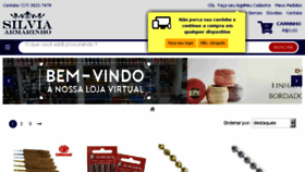 What Silviaarmarinho.com.br website looked like in 2018 (5 years ago)