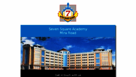 What Sevensquareacademy.org website looked like in 2018 (5 years ago)