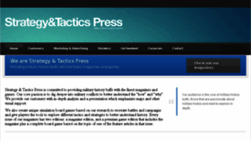 What Strategyandtacticspress.com website looked like in 2018 (5 years ago)