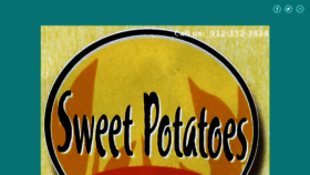 What Sweetpotatoeskitchen.com website looked like in 2018 (5 years ago)