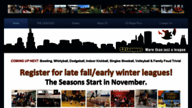 What S3leagues.com website looked like in 2018 (5 years ago)