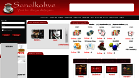 What Sanalkahve.com website looked like in 2018 (5 years ago)