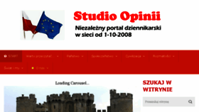 What Studioopinii.pl website looked like in 2018 (5 years ago)