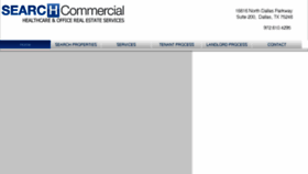 What Searchcommercial.com website looked like in 2018 (5 years ago)