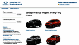 What Ssangyong.pro website looked like in 2018 (5 years ago)