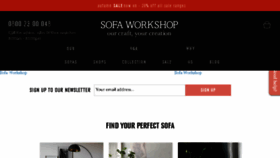 What Sofaworkshop.co.uk website looked like in 2018 (5 years ago)