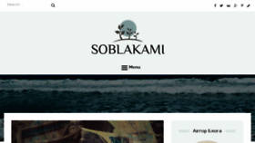 What Soblakami.ru website looked like in 2018 (5 years ago)