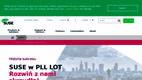 What Suse.pl website looked like in 2018 (5 years ago)