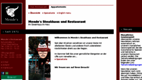 What Steakhaus-mende.de website looked like in 2018 (5 years ago)