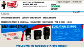 What Stampsdirect.co.uk website looked like in 2018 (5 years ago)