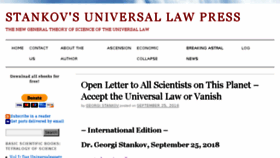 What Stankovuniversallaw.com website looked like in 2018 (5 years ago)