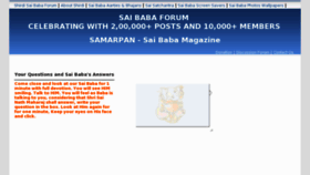 What Shirdi-sai-baba.com website looked like in 2018 (5 years ago)