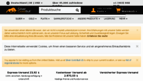 What Silvergoldbull.de website looked like in 2018 (5 years ago)