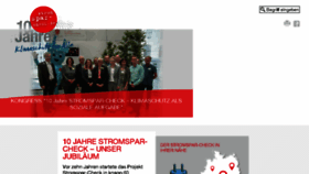 What Stromspar-check.de website looked like in 2018 (5 years ago)
