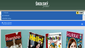What Skolskyportal.sk website looked like in 2018 (5 years ago)