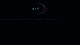 What Sparkt.in website looked like in 2018 (5 years ago)