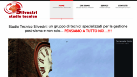What Studiotecnicosilvestri.com website looked like in 2018 (5 years ago)