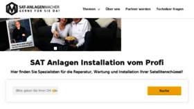 What Satanlagenmacher.de website looked like in 2018 (5 years ago)