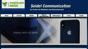 What Seidel-communication.de website looked like in 2018 (5 years ago)