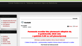 What Spdabrowabial.pl website looked like in 2018 (5 years ago)