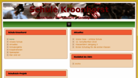 What Schule-kroonhorst.de website looked like in 2018 (5 years ago)
