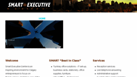 What Smartexec.ca website looked like in 2018 (5 years ago)