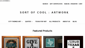 What Sortofcool.com website looked like in 2018 (5 years ago)