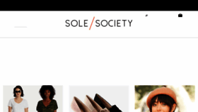 What Solesociety.com website looked like in 2018 (5 years ago)