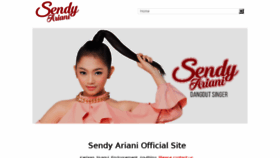 What Sendyariani.com website looked like in 2018 (5 years ago)