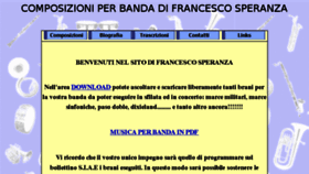 What Speranzafrancesco.it website looked like in 2018 (5 years ago)