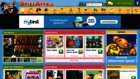 What Spielenaffe.net website looked like in 2018 (5 years ago)