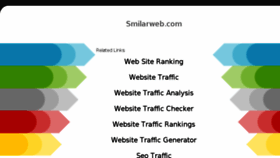 What Smilarweb.com website looked like in 2018 (5 years ago)