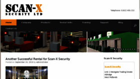 What Scanxsecurity.com website looked like in 2018 (5 years ago)
