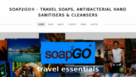 What Soap2go.com.au website looked like in 2018 (5 years ago)