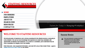 What Staffing-resources.com website looked like in 2018 (5 years ago)