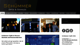 What Schuemmer-optik.de website looked like in 2018 (5 years ago)