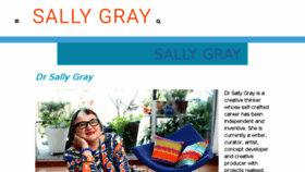 What Sallygray.com.au website looked like in 2018 (5 years ago)