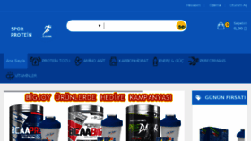 What Sporprotein.com website looked like in 2018 (5 years ago)