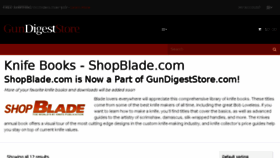 What Shopblade.com website looked like in 2018 (5 years ago)