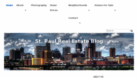 What Stpaulrealestateblog.com website looked like in 2018 (5 years ago)