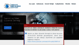 What Softcybersec.org website looked like in 2018 (5 years ago)