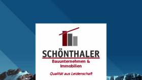 What Schoenthalerothmar.it website looked like in 2018 (5 years ago)