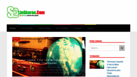 What Selingkaran.com website looked like in 2018 (5 years ago)