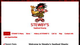 What Stewbys.com website looked like in 2018 (6 years ago)
