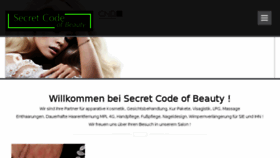 What Secret-code-of-beauty.de website looked like in 2018 (5 years ago)