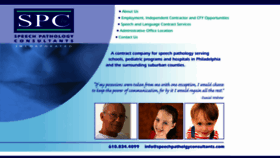 What Speechpathologyconsultants.com website looked like in 2018 (5 years ago)