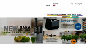 What Sana-store.com website looked like in 2018 (5 years ago)