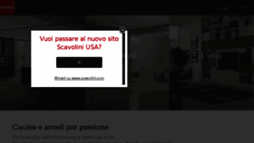 What Scavolini.com website looked like in 2018 (5 years ago)
