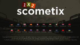 What Scometix.com website looked like in 2018 (5 years ago)